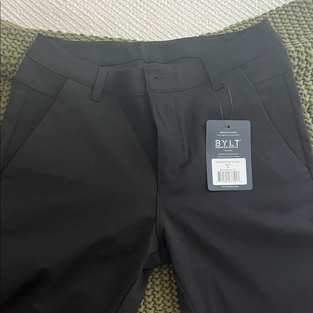 NWT BYLT Basics Black Men's Pants